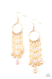 Paparazzi Accessories Dazzling Delicious Gold Earrings