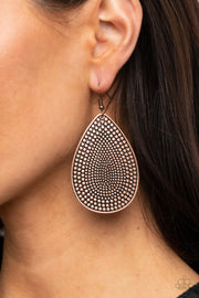Paparazzi Accessories Artisan Adornment Copper Earrings
