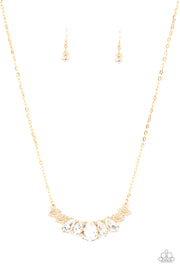 Paparazzi Accessories Bride-to-BEAM Gold Necklace Set