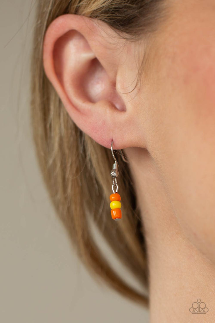 Paparazzi Accessories Summery Sensations - Orange Necklace Set
