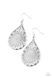 Paparazzi Accessories Icy Mosaic Purple Earrings