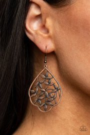 Paparazzi Accessories Taj Mahal Gardens - Copper Earrings