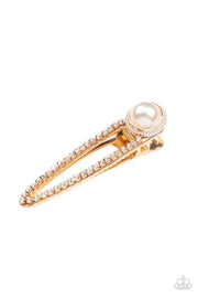 Paparazzi Accessories Expert in Elegance Gold Hair Clip
