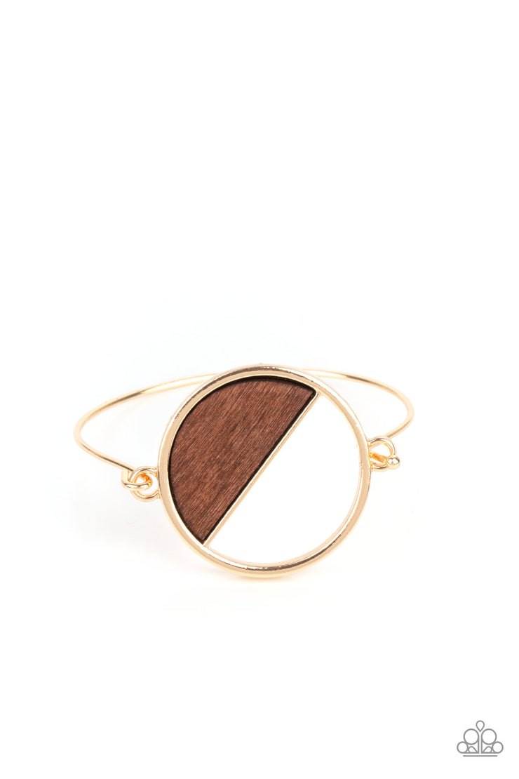 Paparazzi Accessories Timber Trade Gold Bracelet