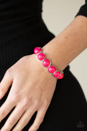Paparazzi Accessories POP, Drop, and Roll - Pink Bracelet