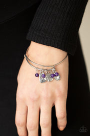 Paparazzi Accessories GROWING Strong - Purple Bracelet