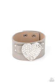 Paparazzi Accessories Flauntable Flirt - Silver Bracelet