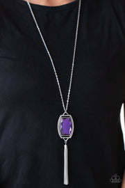 Paparazzi Accessories Timeless Talisman - Purple Necklace Set