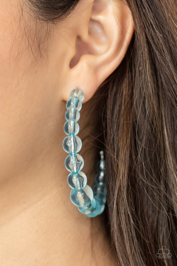 Paparazzi Accessories In The Clear - Blue Earrings