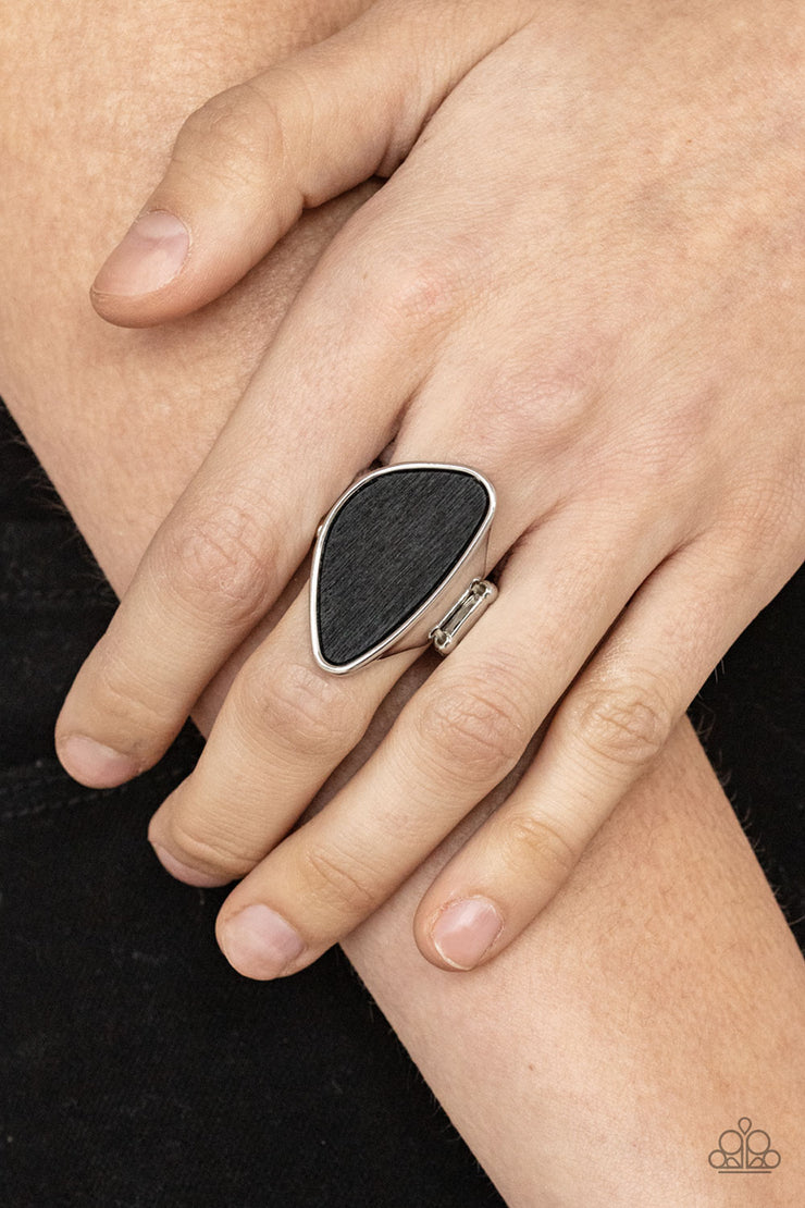 Paparazzi Accessories Perfectly Petrified - Black Ring
