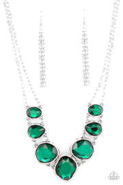 Paparazzi Accessories Absolute Admiration - Green Necklace Set