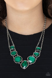 Paparazzi Accessories Absolute Admiration - Green Necklace Set