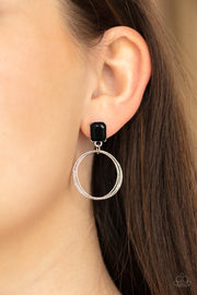 Paparazzi Accessories Prismatic Perfection Black Earrings