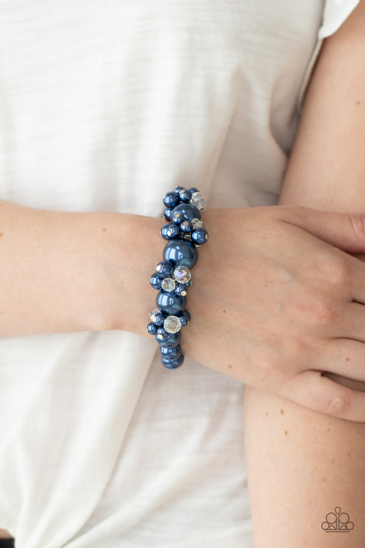 Paparazzi Accessories Upcycled Upscale - Blue Bracelet