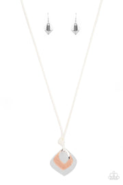 Paparazzi Accessories Face The ARTIFACTS - White Necklace Set