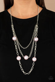 Paparazzi Accessories Thanks For The Compliment - Pink Necklace Set