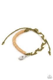 Paparazzi Accessories Perpetually Peaceful - Green Bracelet