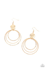 Paparazzi Accessories Universal Rehearsal - Gold Earrings