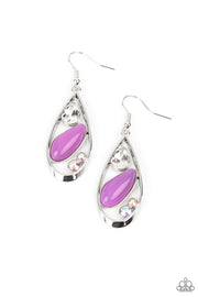 Paparazzi Accessories Harmonious Harbors Purple Earrings