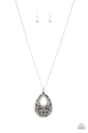 Paparazzi Accessories High Society Stargazing - Silver Necklace Set