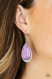 Paparazzi Accessories A World To SEER - Purple Earrings