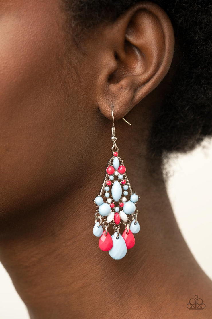 Paparazzi Accessories STAYCATION Home - Multi Earrings