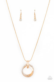 Paparazzi Accessories Sphere of Influence - Gold Necklace Set