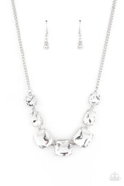 Paparazzi Accessories Unfiltered Confidence - White Necklace Set
