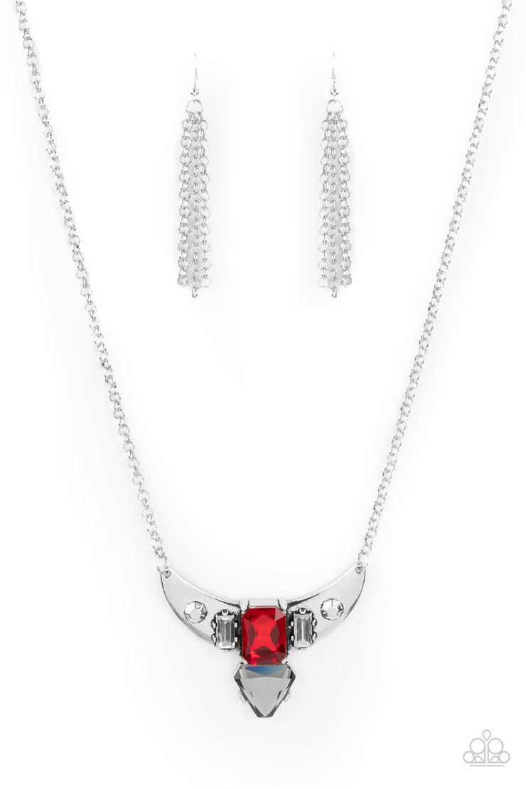Paparazzi Accessories You the TALISMAN! - Red Necklace Set