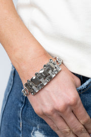 Paparazzi Accessories Urban Crest - Silver Bracelet