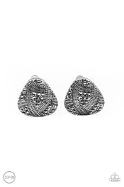 Paparazzi Accessories Gorgeously Galleria - Silver Earrings