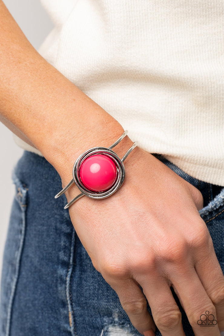 Paparazzi Accessories Take It From The POP! - Pink Bracelet