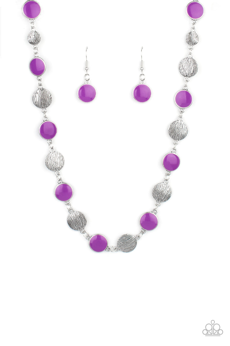 Paparazzi Accessories Harmonizing Hotspot - Purple Necklace Set