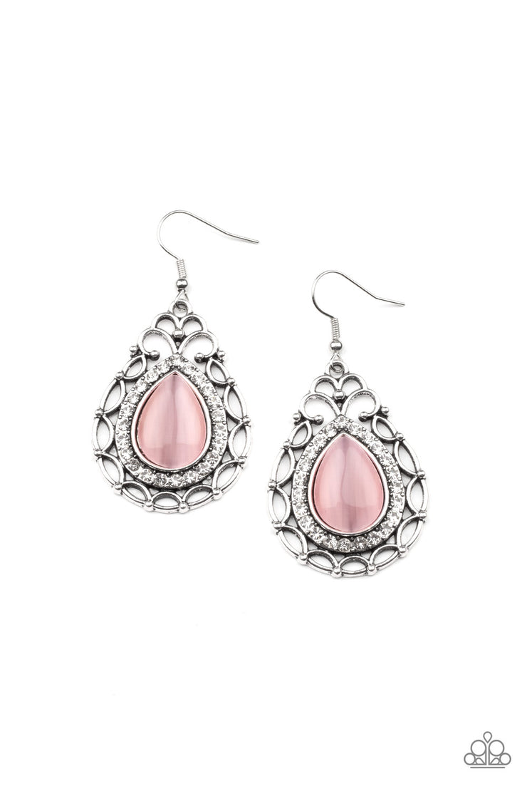 Paparazzi Accessories Endlessly Enchanting - Pink Earrings