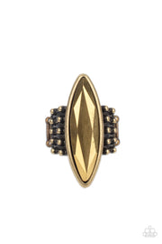 Paparazzi Accessories Renegade Radiance - Brass Ring