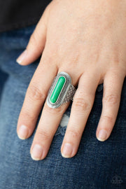 Paparazzi Accessories Dubai Distraction - Green Ring