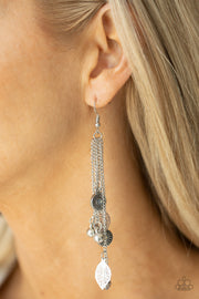 Paparazzi Accessories A Natural Charmer - Silver Earrings