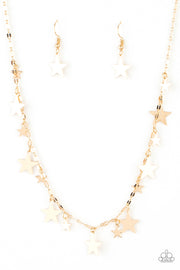 Paparazzi Accessories Starry Shindig - Gold Necklace Set