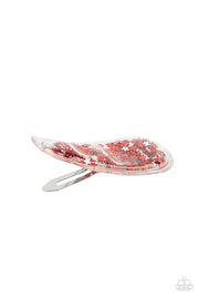 Paparazzi Accessories Oh, My Stars and Stripes Red Hair Clip