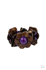 Paparazzi Accessories Mediterranean Mangrove - Purple Bracelet