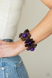 Paparazzi Accessories Mediterranean Mangrove - Purple Bracelet