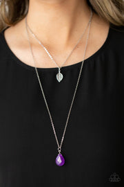 Paparazzi Accessories Natural Essence - Purple Necklace Set