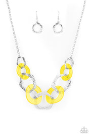 Paparazzi Accessories Urban Circus - Yellow Necklace Set