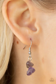 Paparazzi Accessories Pebble Prana - Purple Necklace Set
