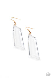 Paparazzi Accessories The Final Cut - Gold Earrings