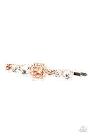 Paparazzi Accessories Couture Crasher - Gold Hair Clip