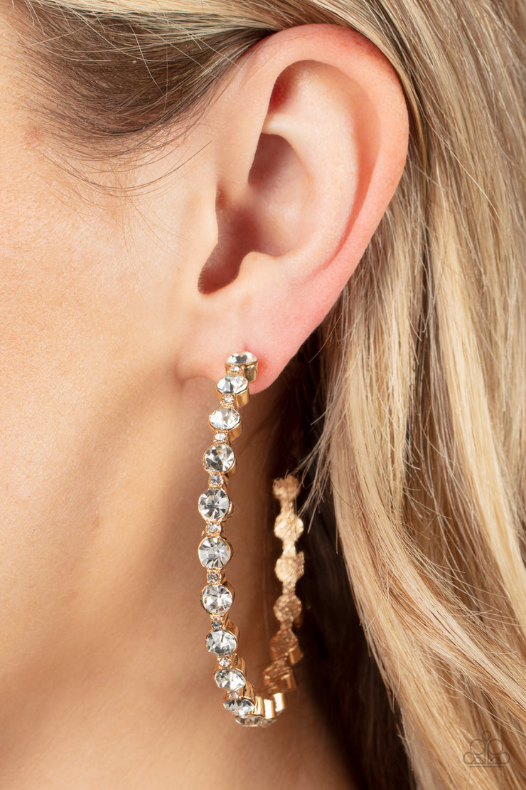 Paparazzi Accessories Royal Reveler - Gold Earrings