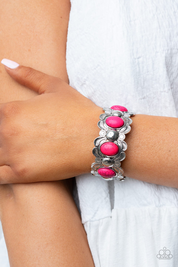 Paparazzi Accessories Sandstone Serenade - Pink Bracelet