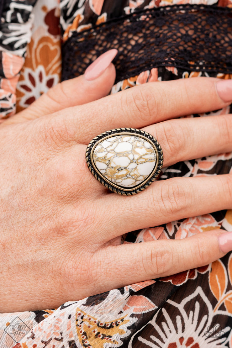 Paparazzi Accessories Take the High RODEO - Brass Ring