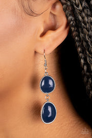 Paparazzi Accessories Mediterranean Myth - Blue Earrings